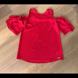 Women’s Michael Kors Red Top